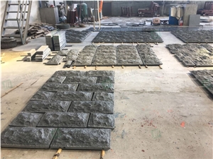 G654 Grey Granite Natural Split Mushroom Walling Cladding